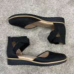 SOUL Naturalizer Size 8 Black Intro Ankle Strap Slip On Sandal Photo 1