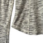 Lululemon Athletica Black White Gray Long Sleeve Top Women's S Sporty Athletic Photo 2