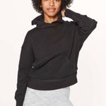 Lululemon Athletica Black Warm Down Hoodie W3AS7S Women 10 Photo 0