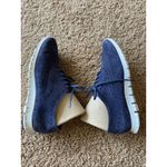 Cole Haan Zerogrand Blue Suede Lace Up Wingtip Athletic Shoes Sneakers Womens 6 Photo 2