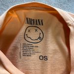 Nirvana  Urban Outfitters Unisex Oversized Band Tee Adult T-shirt One Size EUC Photo 2