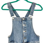 Free People Free People Shelby Denim Overalls Blue Wash Size 27 Photo 3