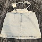 We Wore What Light Blue cutout skirt mini by  Size S Photo 1