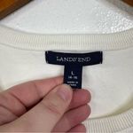 Lands' End Lands’ End Pima Cotton Short Sleeve Sweater Top Size Large Photo 2