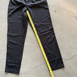 Nasty Gal  / Pinstripe Smart High Waisted Pants / black / 2 Photo 4