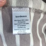 Bordeaux  Anthro reading‎ room striped cardigan Photo 2