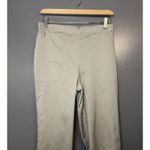 Croft & Barrow Pants Womens Medium Short Khaki Beige Straight Leg Stretch Casual Photo 1