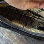 Brighton Edna Black Leather and Woven Raffia Straw Shoulder Bag Photo 8