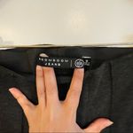 Boom Boom Jeans  Charcoal‎ Gray Stretch Skinny Knit Pants Size Medium Photo 2