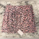 Free People Pink Cheetah Sequin Mini Skirt - NWT! Photo 1