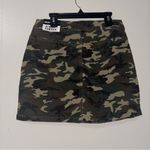 Almost Famous Green Camouflage Pencil Skirt Photo 2