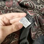 Le Suit VTG  Blazer Women Size 8 Paisley Brown Button Collared Rustic Photo 2