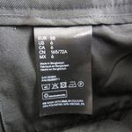 H&M  Black Straight Leg High Rise Dress Pants Size 6 Trousers 29" Photo 4