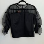 CROSBY by Mollie Burch CROSBY Faye Top - Black size small Photo 5