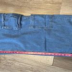 Old Navy New! Women’s high rise baggy wide leg Blue Cargo Jeans size 10 Photo 7