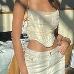 House Of CB Melinda Chiffon Corset Too Size Size XS Photo 0