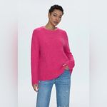 Pistola  Ivy Crewneck Alpaca Blend Sweater Hot Pink XS Photo 1