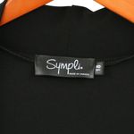 Sympli Go To Vest Long Duster Black Knit Longline Layering Cardigan 18 Photo 3