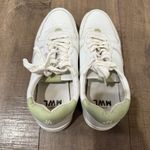 Madewell  MWL‎ Court Low-Top Sneakers in White and Green Women's Size 9M School Photo 2