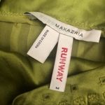 BCBGMAXAZRIA runway silk camisole green M Photo 6