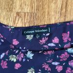 Catherine Malandrino  chiffon burgundy ruffled blouse Photo 2