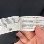 Abercrombie & Fitch New  One-Shoulder Scarf Midi Dress black cream size Pet Small Photo 4