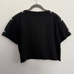 Kappa NWT  Banda Baua Crop Top T Shirt in Black Medium Photo 3