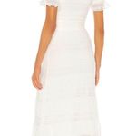 Tularosa  Quinn Midi Dress in White XL Photo 1