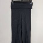 Aerie Offline by OG Foldover Super Flare Leggings Womens Small Black Active NWOT Photo 4