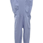 Free People  Movement Bodysuit Jumpsuit Blue Seamless Ribbed Crisscross Back XS/S Photo 0