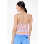 Urban Outfitters UO Ella Ruched Peplum V-Neck Cami Top Photo 1