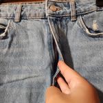 ZARA  Size 6 distressed denim mom jeans Photo 2