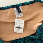 J.Crew NWT  Printed Mid-rise Bikini Bottom Antique Navy Regal Blue Photo 3