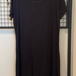 NWOT | Hudson North women’s‎ tshirt dress — large Black Photo 0
