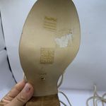 Raye NWOB  Womens Voyage Heel Suede Square Toe Wrap Up Ankle Tie Size 7 E9 Photo 6