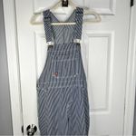 Dickies 262 Sz M 17" waist  Preloved Blue Striped Overalls Photo 2