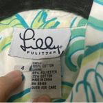 Lilly Pulitzer Green Sleeveless Collared Koi Fish Button Up Dress Photo 7