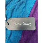 Buxom Curvy Dress Bold Striped Maxi Dress Kraftan 3X Orange Size 28 Photo 3