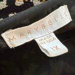 Curvy Plus 1x Black Floral V Photo 6