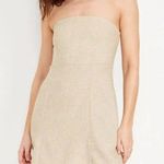 Old Navy  Fit & Flare Linen-Blend Mini Dress sz M Photo 0