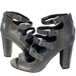Indigo rd. Metallic Gladiator Heels Photo 0