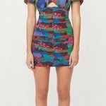 NWT Rhode Clara Dress Enchanted Woods Mini Dress Size 0 Red Photo 0