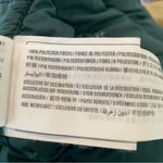 Abercrombie & Fitch Down Series Quilted Puffer Coat Jacket Dark Green L Photo 13