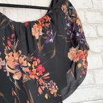 Blue Life  Black Floral Off The Shoulder Jumpsuit Photo 1