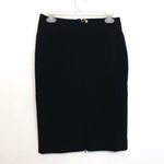 Diane Von Furstenberg NEW NWT  DVF Esme Black Jersey Knee Length Pencil Skirt 4 Photo 11