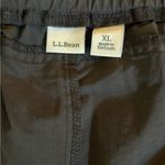 LL Bean Black Active Shorts Swim Shorts Pull On Elastic Waist Womens Size XL Photo 3