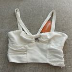 ThatsSoFetch White Crop Top Photo 0