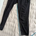 Athleta  Skyline Black Paper Bag Pull On Pants High Waist Tapered Leg Size 4 Photo 12