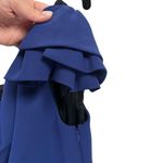 Shoshanna  Stacie One Shoulder Mini‎ Dress Blue Designer Classy Formal Size 2 Photo 6