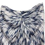 Club Monaco  Robetta Women's Pencil Skirt Blue White Twist Waist Size 2 Photo 2